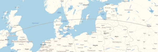 Ну так это же за 2760 километров от МКАДа. Это примерно как Омск и Новосибирск от Москвы!