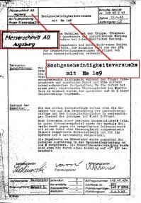Обозначение истребителя, по поводу префикса "BF" и "Me", смена префиксов отражает смену имени компании BFW на Messerschmitt AG в конце 1938 года, так как международная репутация Вилли Мессершмитт настолько возросла что он становится управляющим директором и председателем правления, и все это после выпуска Bf.108 и Bf.109. В соответствии с архивными правилами люфтваффе, старые "BF" ссылки был сохранены для Bf-108, Bf-109B. Все другие продукты Messerschmitt, начиная с Ме-109Е и Me-110C, официально употребляют префикс "Me".
