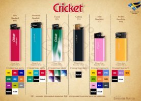История бренда: зажигалки Cricket	