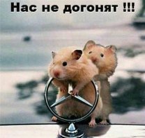 Жаль видео обрывается, хотелось бы знать догнал или нет...