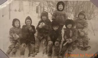 Мое детство, Ижевск 1985 года, на улице около -20, а нам все равно!