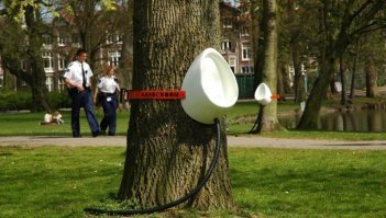 А в чём смысл от этих, если всё стекает рядом на землю или в реку?