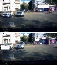 Дерзкий велохруст влетел в машину и залил водителя перцем