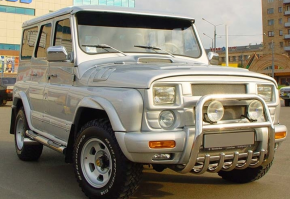 Не плохо смотрится с квадратными фарами