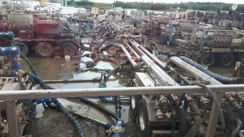 Альберта, Канада. ГРП