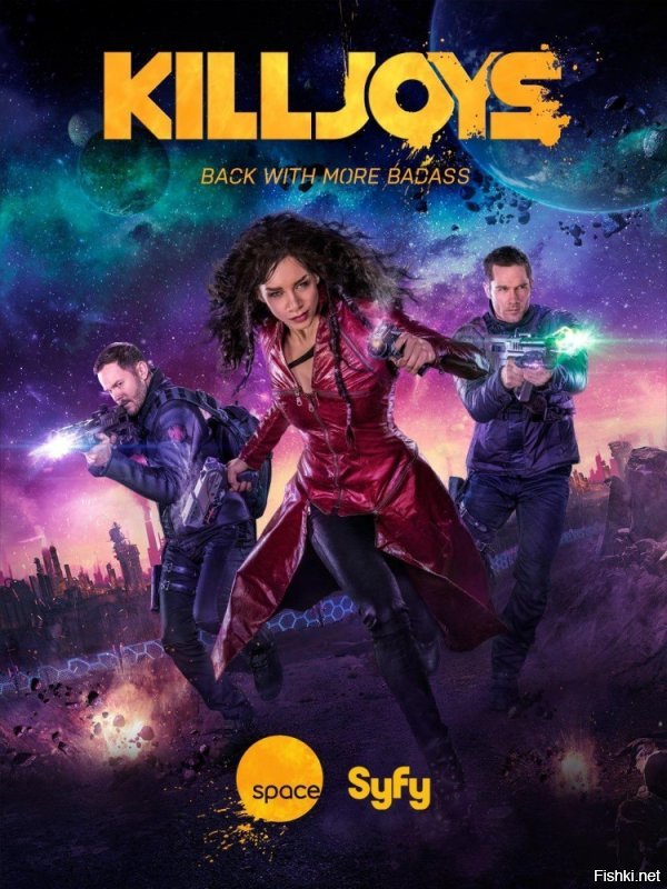 Киллджойс Killjoys вышел. Куда интереснее половины из того, что предлагают.