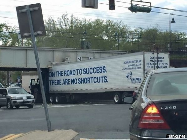 Вот глядишь на такие фото и понимаешь, это не у нас "мост глупости", это количество идиотов примерно везде одно и тоже.