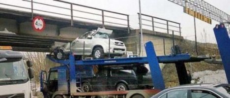 На дороге чего только не увидишь!