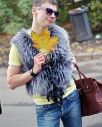 зато Вы такой красивый и пушистый.