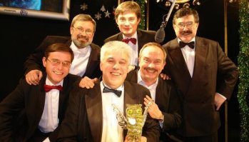 Редкий кадр членов мужского клуба искусств. Богемская роща, США, 1894 год.