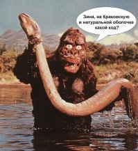 Продавщица из провинциального сельпо.