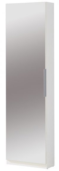 Я вот такую поставил. Что удобно .Глубина всего 20 см, так что много места не занимает. И дверь зеркало,что для жены очень удобно. 
А так этого добра на любой цвет и вкус