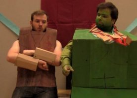 Ну всё, ВСЯ ПРАВДА рассекречена! Аффтар впервые услышал слово "хромакей"! :))) Господи... школота, вы чё, теперь меня до старости будете смешить своими "открытиями"?? Или вы под "правдой" подразумеваете слишком хорошие нарисованные эффекты? Ну нате вам "ненарисованные" - эти-то гораздо лучше!