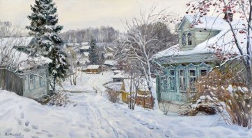 Да ладно - "не очень"! Посмотрите, какой цвет и свет! Если есть сомнения - немного прищурьтесь - возможно, откроете для себя кое-что "новое" ;)

З.Ы. Я так понимаю, картины собраны за весь период творчества, поэтому разного "качества".
Некоторые с летом и осенью, знаете ли, тоже значительно "слабее" более поздних...