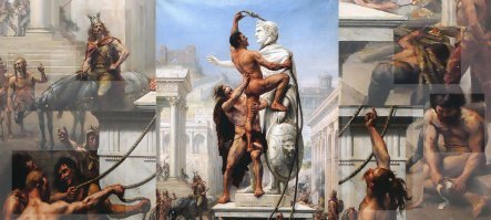 Раньше в учебнике истории была вот такая картинка и было написано, что это вандалы - очень плохие люди. По каким учебникам учат нынешних ублюдков - ХЗ