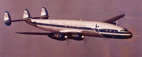 Наверное потому, что в Штатах в январе 1943-го взлетел Lockheed Constellation, лучше немецкого по всем параметрам. То есть, строить свой, как национальную гордость стало бессмысленно.