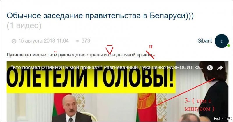 Обычное заседание правительства в Беларуси)))