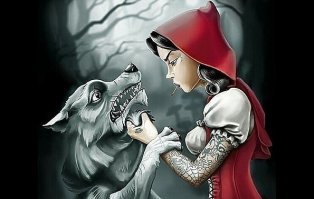 Иллюстрации сказок братьев Гримм от фотографа Laura Zalenga