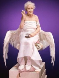 У меня всего одна морщинка, и я сейчас сижу на ней  Жанна Кальман   французская долгожительница (122 года 164 дня).