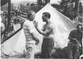 Владимир Высоцкии  на съе мках фильма  Хозяин таи ги . СССР. 1968 г.