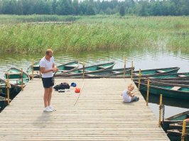 Я ошибаюсь или пост уже был месяц назад ? я как раз за ней и ходил :) Правда по старинке на поплавок у причала :)