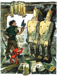 Художник вырезал статую Арнольда Шварценеггера из дерева, и она точная копия актёра