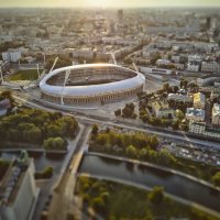 Национальный Олимпийский стадион Динамо в Минске 1934 г