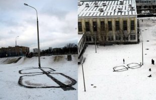 Необычный и креативный стрит-арт