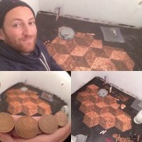 Интересные, красивые и удивительные идеи для деревянного пола