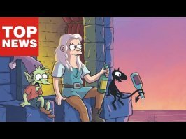 Для любителей Футурамы , мульт называется "Разочарование" . 1 серию посмотрел норм зашла с похмелья в мои 42 годика :)