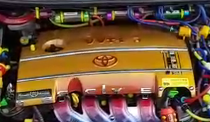 VVTI - это разве не тойотовский двигатель?и красная эмблема тоже не?