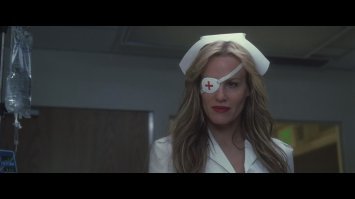 убить билла. убить билла 2. вообще это один фильм, порезанный на два. а этот скриншот из первой части: