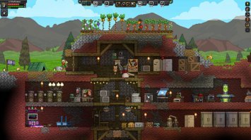 Забыли Starbound. Неплохая игруля, похожая на Terraria.