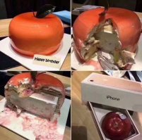 надо было огрызок класть.. для идентичности