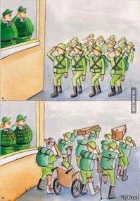 Армейские будни, где никто не смеется