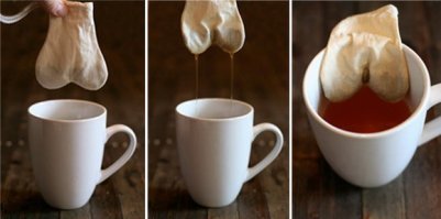 Кхе-кхе, у этого выражения есть и особое значение. Кружка на второй картинке сойдёт за эфемизм. 
Так что это довольно странный бар.