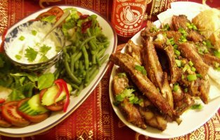 Рёбрышек бараньих хорошо тоже под пивас погрызть.