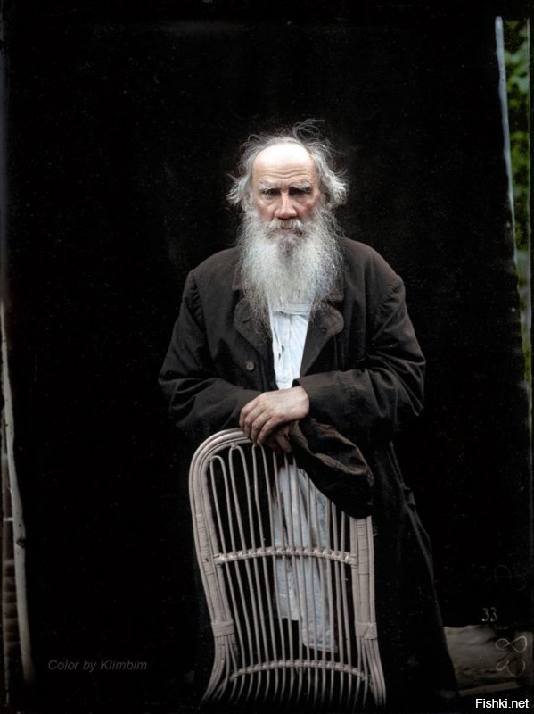 Лев Толстой. Фото Карла Булла, 1900-е