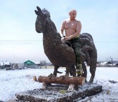 В Японии прошёл очередной фестиваль с гигантскими соломенными животными Wara Art