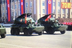 Ракет меньше не стало, были и ракеты новые и новая артиллерия.  Вот пара новых образцов.