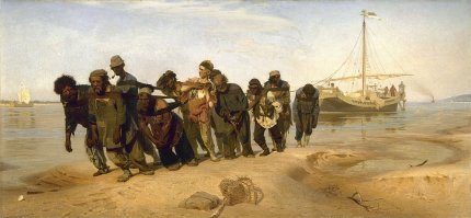 Вот до чего техника дошла. Раньше людям  было гораздо тяжелее...