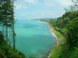 Ботанический сад в Батуми, Грузия. очень красивое место