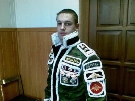 на дембеля похож)))