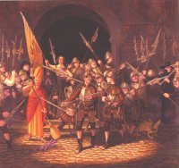 Не большой фанат живописи, но эта всегда почему-то нравилась.

Хотя вот эта "вариация на тему" нравится больше :)