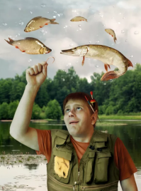 Мне это снилось... а не рыбка с выбитыми зубами и шишкой на башке!