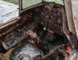 Неужели это можно восстановить!? Тем не менее, удачи реставраторам!