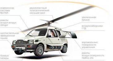 Да-да, вот это тоже всё реальные машины, по нескольку штук выпускались:)...