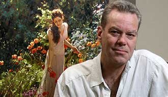 Рисует конечно очень классно, но тематика слегка однообразна. И в посте много повторов. А вот и сам художник, 1953 г.р.