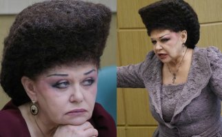 Прически и начесы прямиком из 60-х и 90-х: а Пугачева до сих с таким ходит