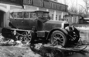 Ничто не ново под луной... Роскошный снегоход из Роллс-Ройса.